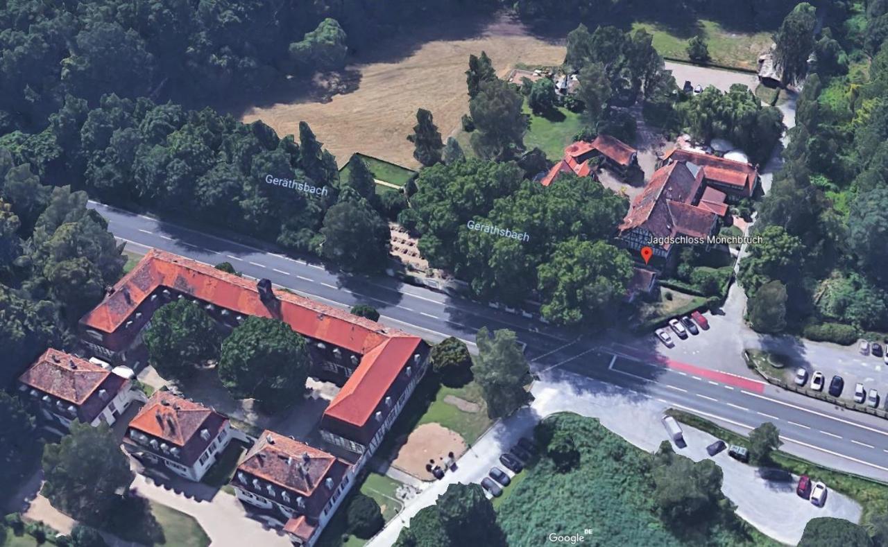Jagdschloss Moenchbruch مورفلدن فالدورف المظهر الخارجي الصورة